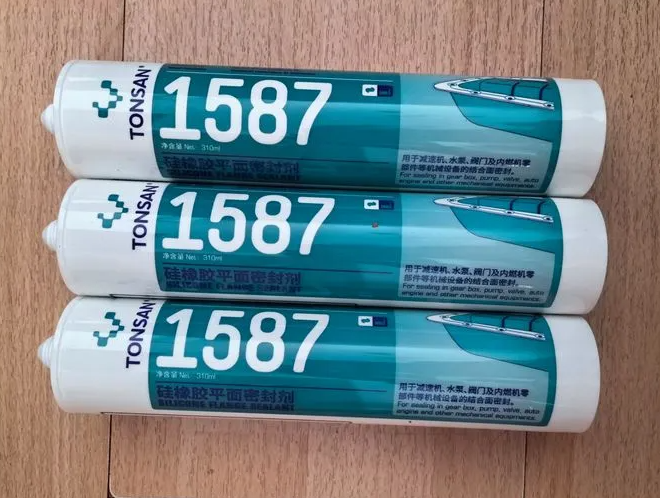 硅胶 可赛新1587 硅橡胶平面密封剂 法兰密封胶