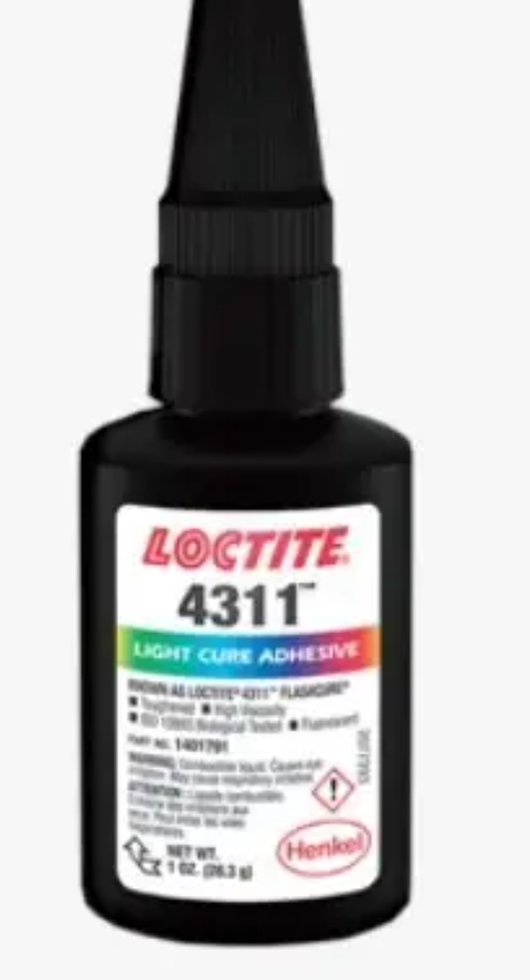 医疗器械粘接装配，用loctite就够了！Loctite汉高乐泰4311光固化粘合剂